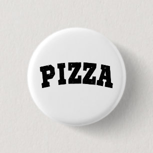 Badge Rond 2,50 Cm Trucker T-Shirt Pizza