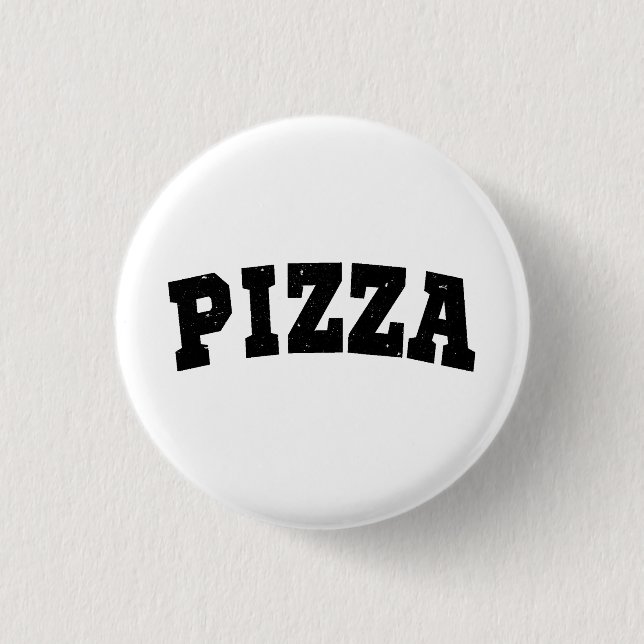 Badge Rond 2,50 Cm Trucker T-Shirt Pizza (Devant)