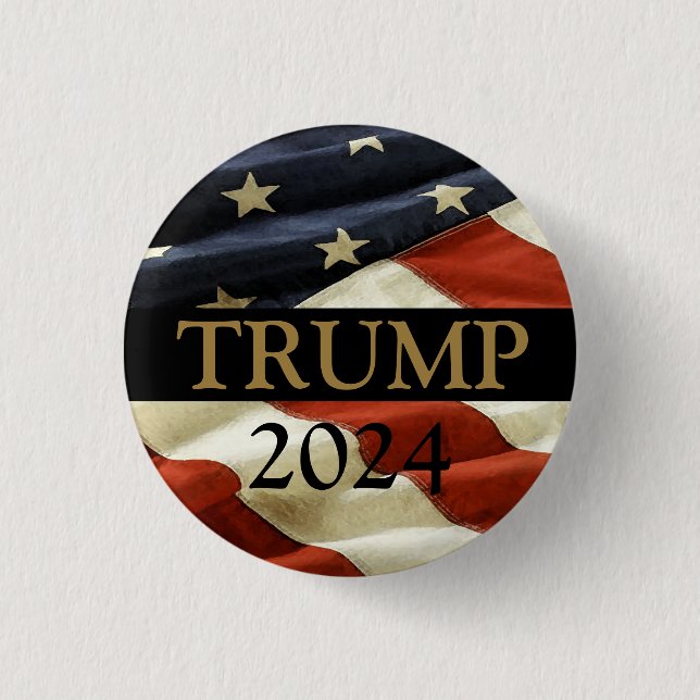 BADGE ROND 2,50 CM TRUMP (Devant)