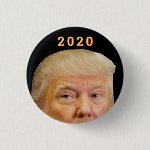 Badge Rond 2,50 Cm Trump 2020