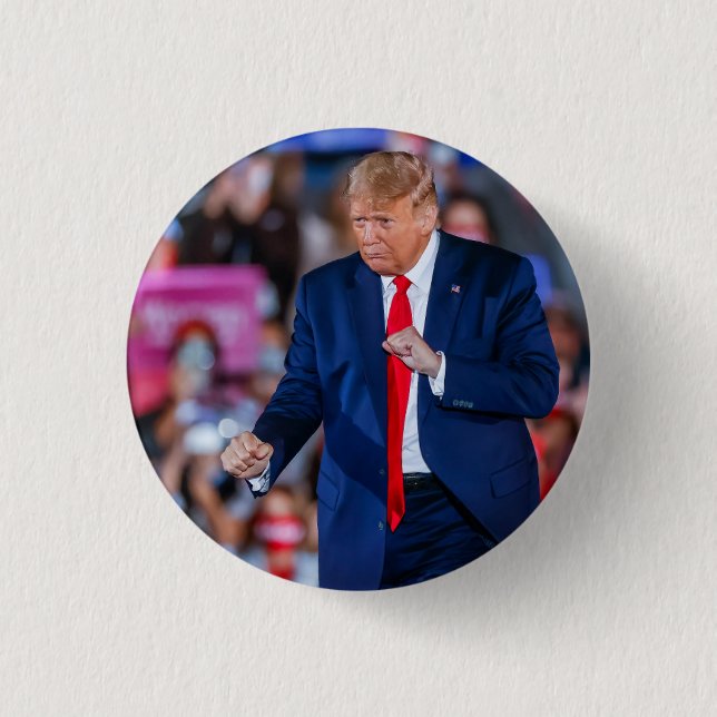 Badge Rond 2,50 Cm Trump Dance Funny (Devant)