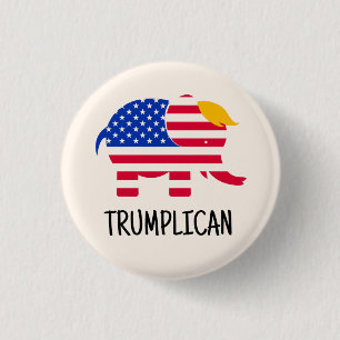 Badge Rond 2,50 Cm Trump Election 2020 Campagne Nouveautés Cadeau Cad