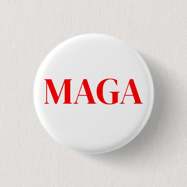 Badge Rond 2,50 Cm Trump Maga 2024 (Devant)