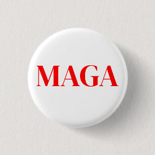 Badge Rond 2,50 Cm Trump Maga 2024