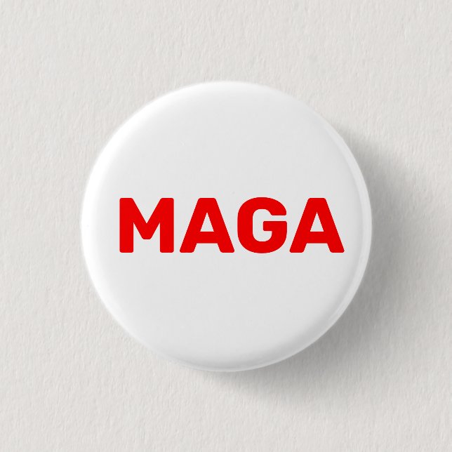 Badge Rond 2,50 Cm Trump Maga 2024 (Devant)