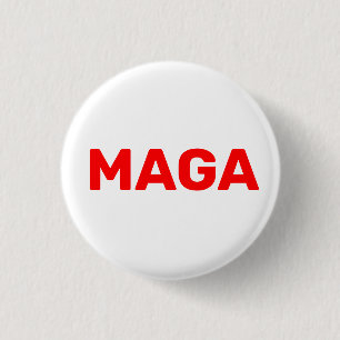 Badge Rond 2,50 Cm Trump Maga 2024