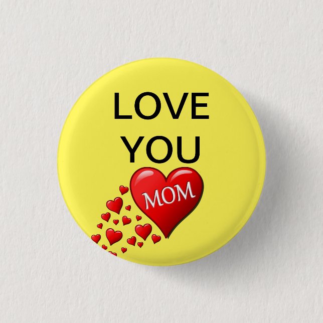 Badge Rond 2,50 Cm Tu aimes maman (Devant)