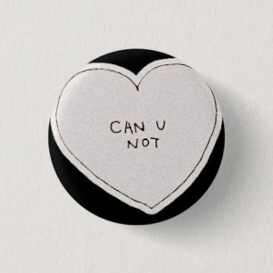 Badge Rond 2,50 Cm Tumblr peut vous ne pas se boutonner