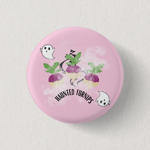 Badge Rond 2,50 Cm Turnips hantés