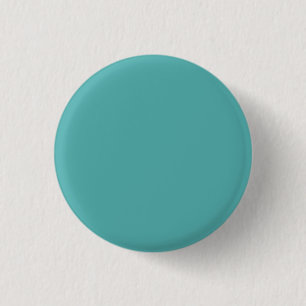 Badge Rond 2,50 Cm Turquoise bleu classique Arrière - plan couleur te