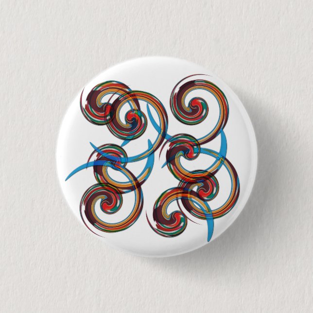 Badge Rond 2,50 Cm Twirl (Devant)