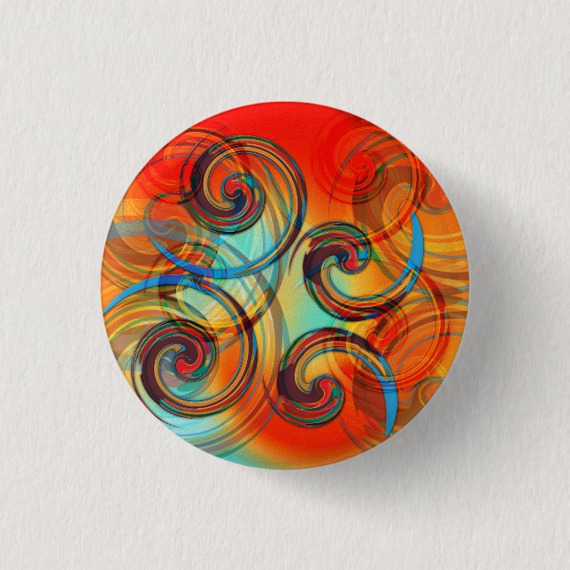 Badge Rond 2,50 Cm Twirl (Devant)