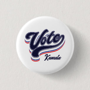 Badge Rond 2,50 Cm Typographie des votes - Élections