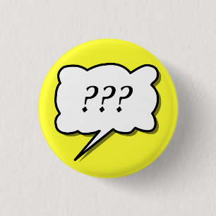 Badge Rond 2,50 Cm Un appel à la bande dessinée "???"
