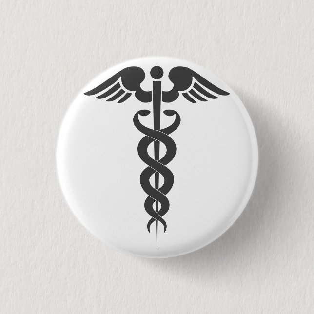 Badge Rond 2,50 Cm Un bon médecin    (Devant)
