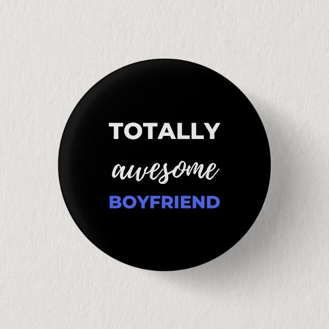 Badge Rond 2,50 Cm Un copain complètement génial (Devant)
