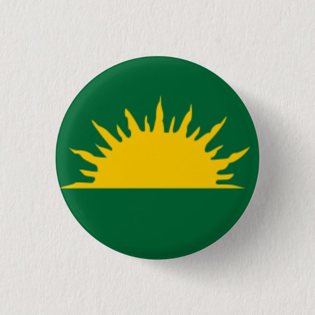 Badge Rond 2,50 Cm Un gallon Gréine Traidisiúnta (Devant)