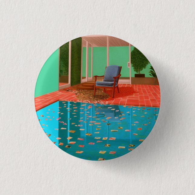 Badge Rond 2,50 Cm Un simple moderne (Devant)