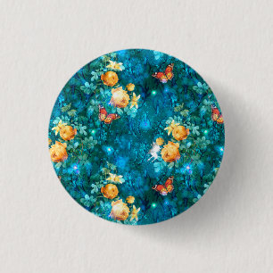 Badge Rond 2,50 Cm Une fée dans la série de conception de jardin 11