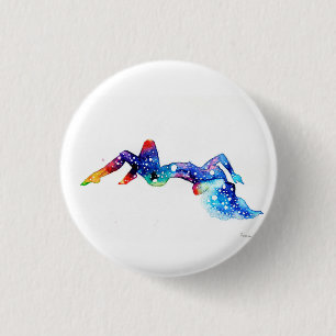 Badge Rond 2,50 Cm Une femme et son univers