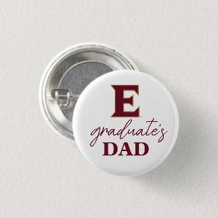 Badge Rond 2,50 Cm Université Elon E   Papa du diplômé