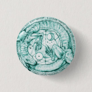 Badge Rond 2,50 Cm uroboro alquimico