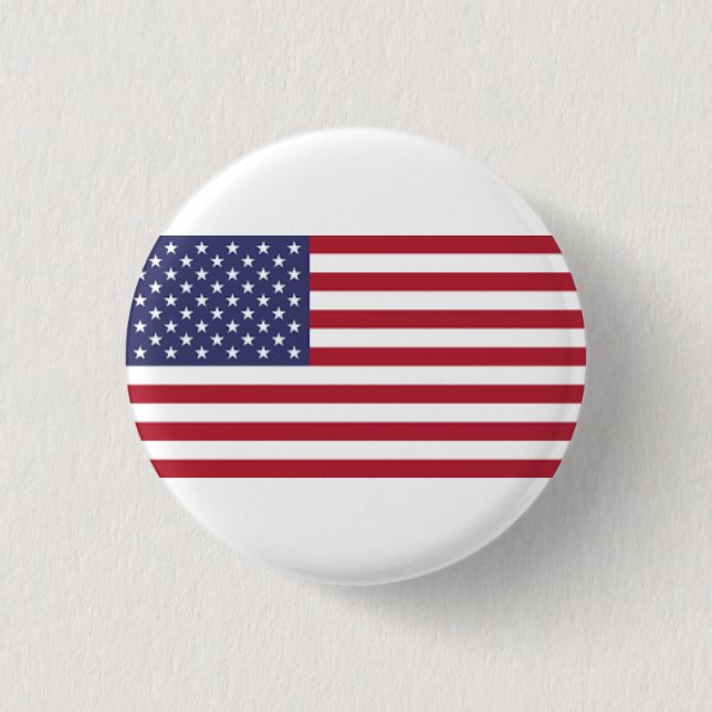 BADGE ROND 2,50 CM USA (Devant)