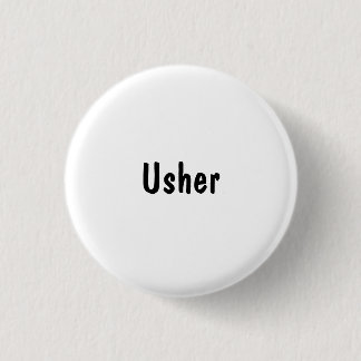 Badge Rond 2,50 Cm Usher