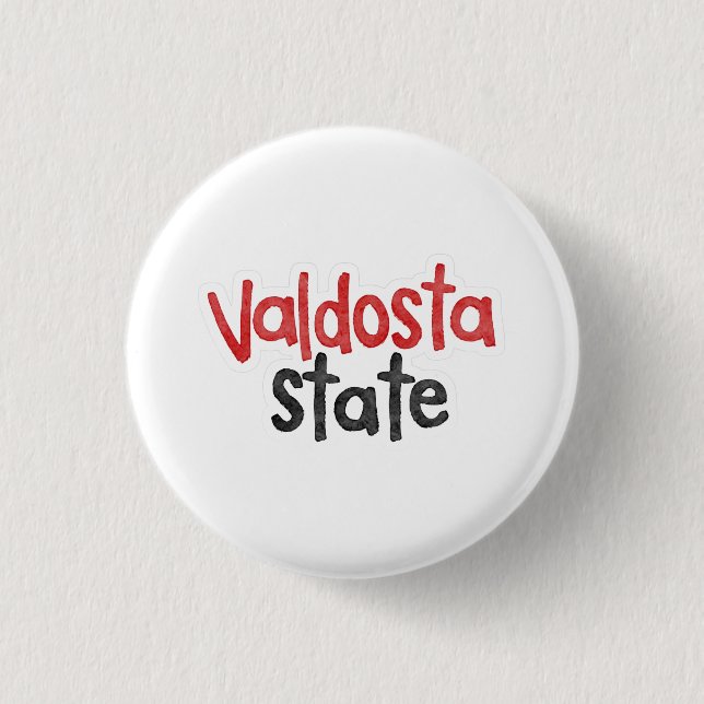 Badge Rond 2,50 Cm Valdosta State Gameday Button (Devant)