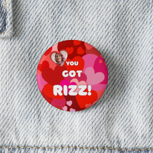 Badge Rond 2,50 Cm Valentine Heart Pop