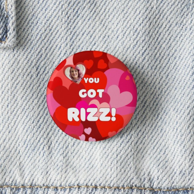Badge Rond 2,50 Cm Valentine Heart Pop (Créateur téléchargé)