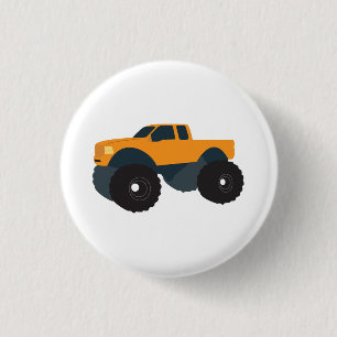 Badge Rond 2,50 Cm Véhicule monstre