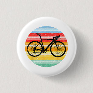 Badge Rond 2,50 Cm Vélo vintage Racing Funny Road Vélo Racer Cadeau
