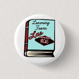 Badge Rond 2,50 Cm Venturi apprenant du Pin de livre de Las Vegas