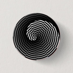 Badge Rond 2,50 Cm Vérificateur numérique Yin Yang par Kenneth Yoncic
