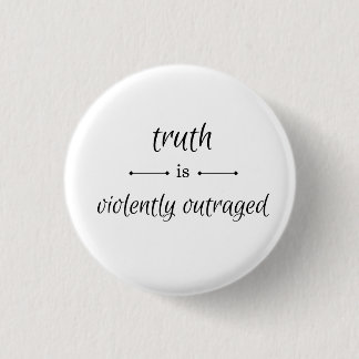 Badge Rond 2,50 Cm Vérité ou mensonge?