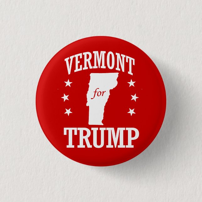 BADGE ROND 2,50 CM VERMONT POUR TRUMP (Devant)