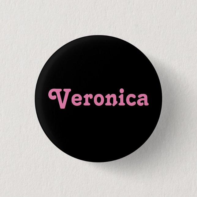 Badge Rond 2,50 Cm Veronica bouton (Devant)