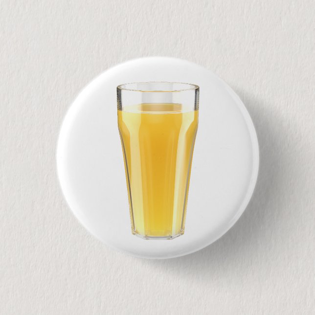 Badge Rond 2,50 Cm Verre de jus d'orange (Devant)