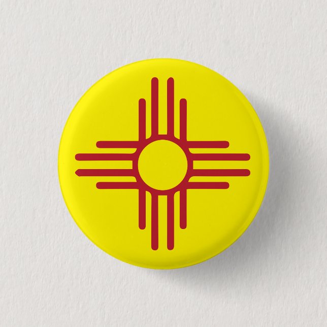 Badge Rond 2,50 Cm Veste Symbole Zia (Devant)