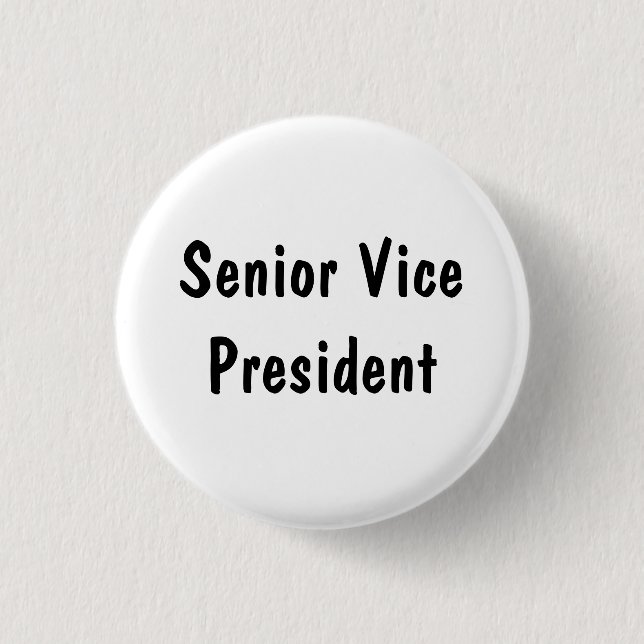 Badge Rond 2,50 Cm Vice-Président Directeur Général (Devant)