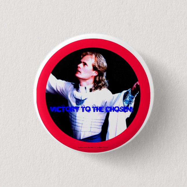 Badge Rond 2,50 Cm Victoire au choisi (Devant)