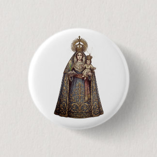 Badge Rond 2,50 Cm Vierge de Candelaria