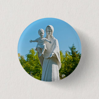 Badge Rond 2,50 Cm Vierge Marie et Enfant Jésus à Remagen