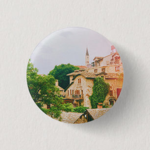 Badge Rond 2,50 Cm Ville de Mostar - Bosnie-Herzégovine