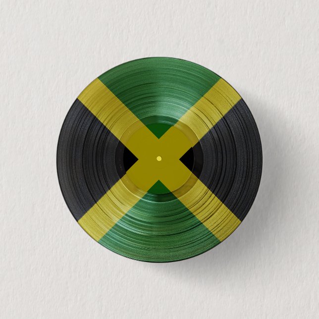 Badge Rond 2,50 Cm Vinyl Jah Music (Devant)