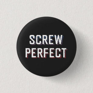 Badge Rond 2,50 Cm Vis parfait
