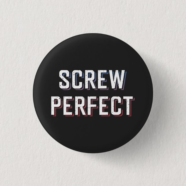 Badge Rond 2,50 Cm Vis parfait (Devant)