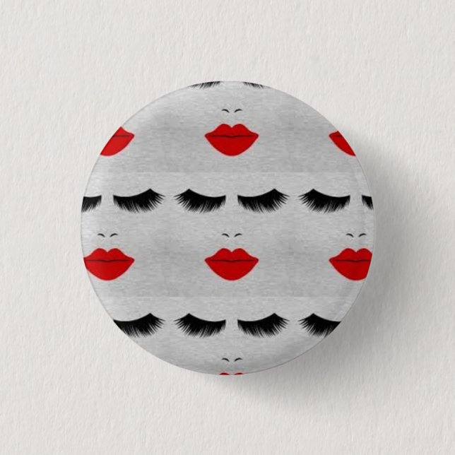 Badge Rond 2,50 Cm Visage de Pin (Devant)