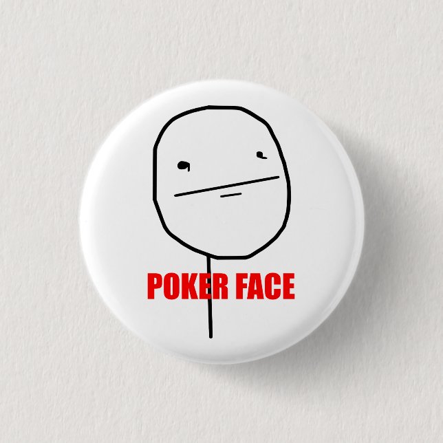 Badge Rond 2,50 Cm Visage de tisonnier Meme (Devant)